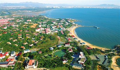 渤海之滨的水墨秦皇岛